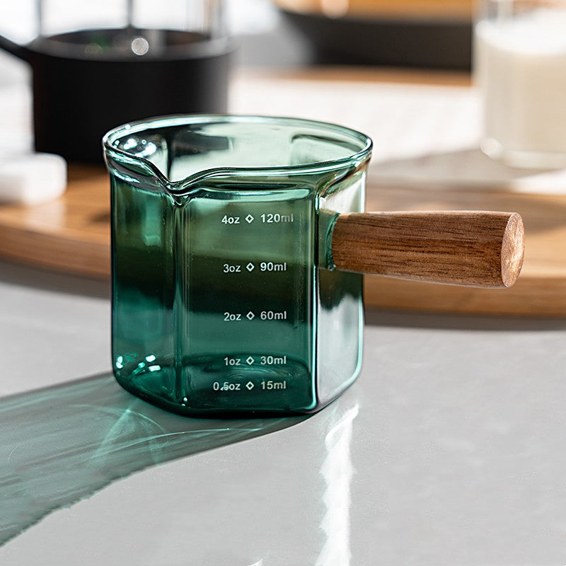 Precision Glass Coffee Measuring Cup with Scale