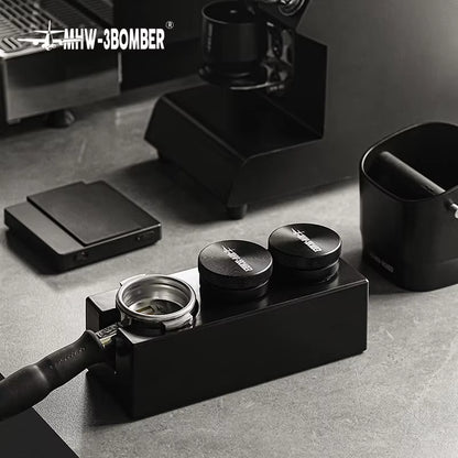 51/53/58Mm Coffee Distributor and Espresso Tamper Professional Tamping Mat and Brush Set Home Barista Accessorie