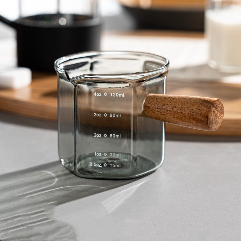 Precision Glass Coffee Measuring Cup with Scale