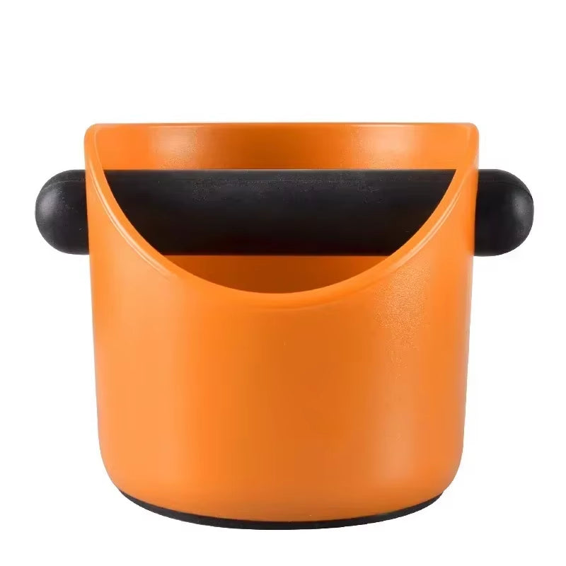 Coffee Knock Box, Shock-Absorbent Espresso Knock Box for Barista Coffee Grind, Anti-Slip Espresso Dump Bin Grind Waste Bin