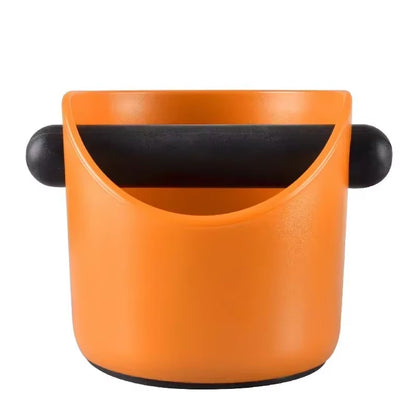 Coffee Knock Box, Shock-Absorbent Espresso Knock Box for Barista Coffee Grind, Anti-Slip Espresso Dump Bin Grind Waste Bin