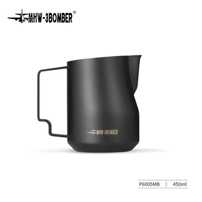 350Ml 450Ml Turbo Milk Frothing Pitcher Steaming Pitchers Professional Milk Foam Jug Home Barista Kitchen Accessorie