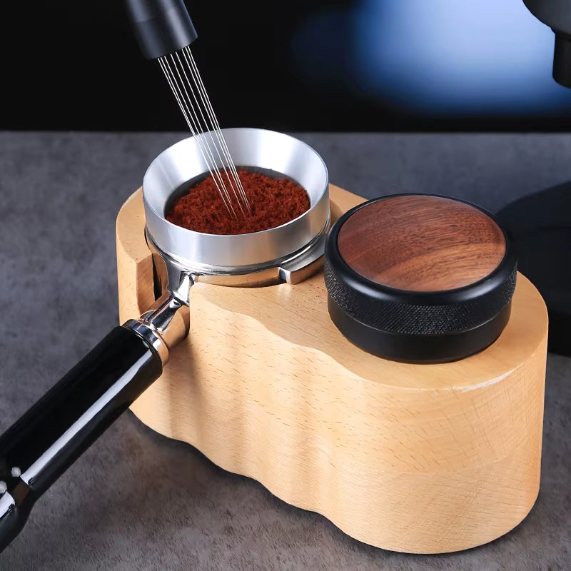 51/53/58Mm Aluminum Alloy Portafilter Dosing Funnel Magnetic Dosing Ring Free Espresso Tools