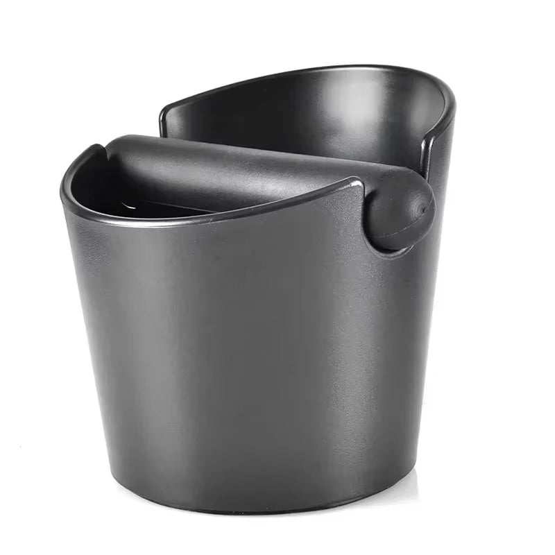 Coffee Knock Box, Shock-Absorbent Espresso Knock Box for Barista Coffee Grind, Anti-Slip Espresso Dump Bin Grind Waste Bin