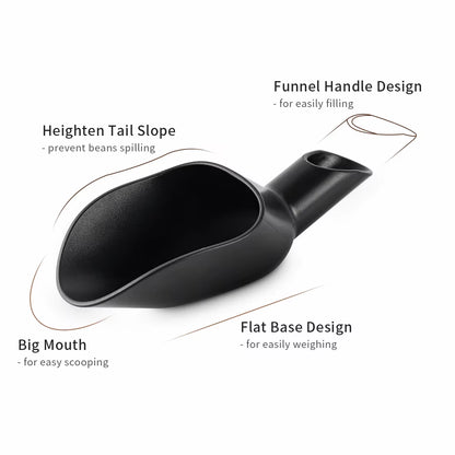 CAFEMASY Coffee Shovel 20G Measuring Scoop Funnel Coffee Beans Measuring Tool Multifunctional Coffee Spoon Coffee Accessories
