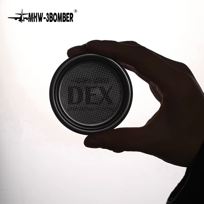 DEX Precise 58.5Mm Espresso Coffee Filter Baskets with Espresso Puck Screen Fit 58Mm Portafilter Barista Accessories