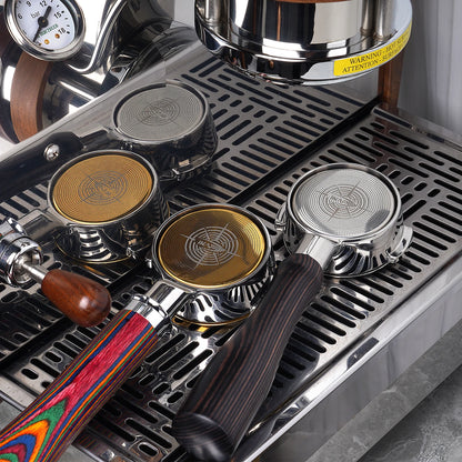 Precision High Extraction Coffee Filter Basket -Matrix, Stainless Steel Espresso Filter Basket for Bottomless Portafilter