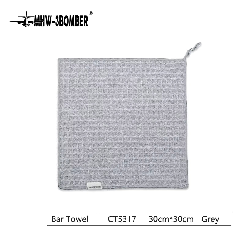 Coffee Bar Square Towels Barista Cleaning Cloths Professional Espresso Maker Tools Home Kitchen Accessories