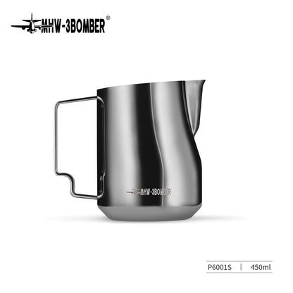 350Ml 450Ml Turbo Milk Frothing Pitcher Steaming Pitchers Professional Milk Foam Jug Home Barista Kitchen Accessorie