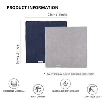 Coffee Bar Square Towels Barista Cleaning Cloths Professional Espresso Maker Tools Home Kitchen Accessories