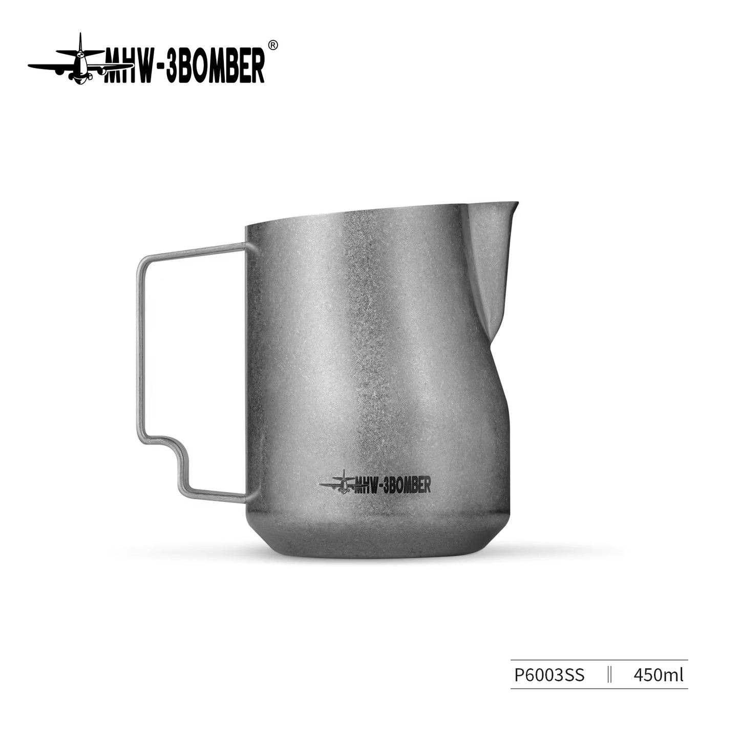 350Ml 450Ml Turbo Milk Frothing Pitcher Steaming Pitchers Professional Milk Foam Jug Home Barista Kitchen Accessorie