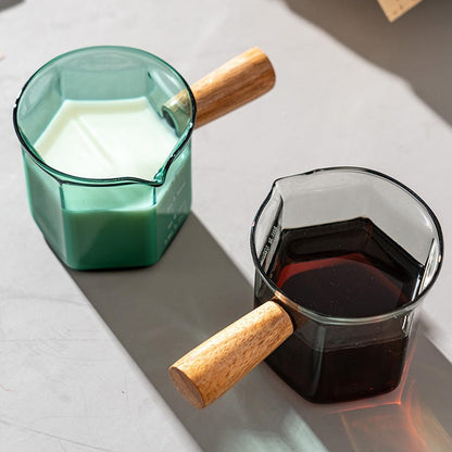 Precision Glass Coffee Measuring Cup with Scale