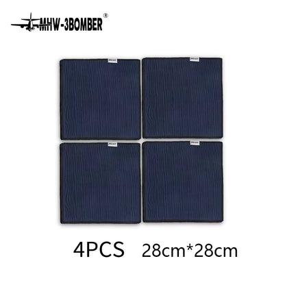 Coffee Bar Square Towels Barista Cleaning Cloths Professional Espresso Maker Tools Home Kitchen Accessories