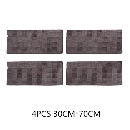 Coffee Bar Square Towels Barista Cleaning Cloths Professional Espresso Maker Tools Home Kitchen Accessories