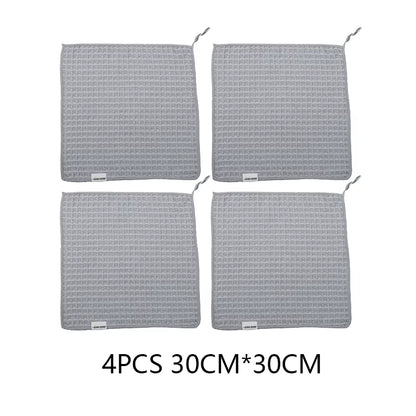 Coffee Bar Square Towels Barista Cleaning Cloths Professional Espresso Maker Tools Home Kitchen Accessories