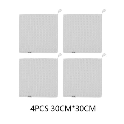 Coffee Bar Square Towels Barista Cleaning Cloths Professional Espresso Maker Tools Home Kitchen Accessories