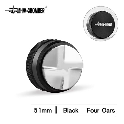 51/53/58Mm Coffee Distributor and Espresso Tamper Professional Tamping Mat and Brush Set Home Barista Accessorie