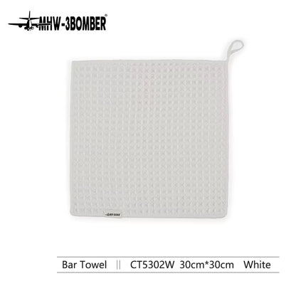 Coffee Bar Square Towels Barista Cleaning Cloths Professional Espresso Maker Tools Home Kitchen Accessories