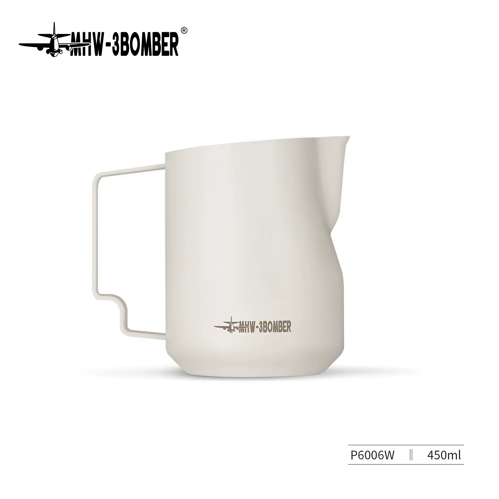 350Ml 450Ml Turbo Milk Frothing Pitcher Steaming Pitchers Professional Milk Foam Jug Home Barista Kitchen Accessorie
