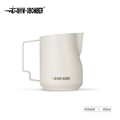 350Ml 450Ml Turbo Milk Frothing Pitcher Steaming Pitchers Professional Milk Foam Jug Home Barista Kitchen Accessorie