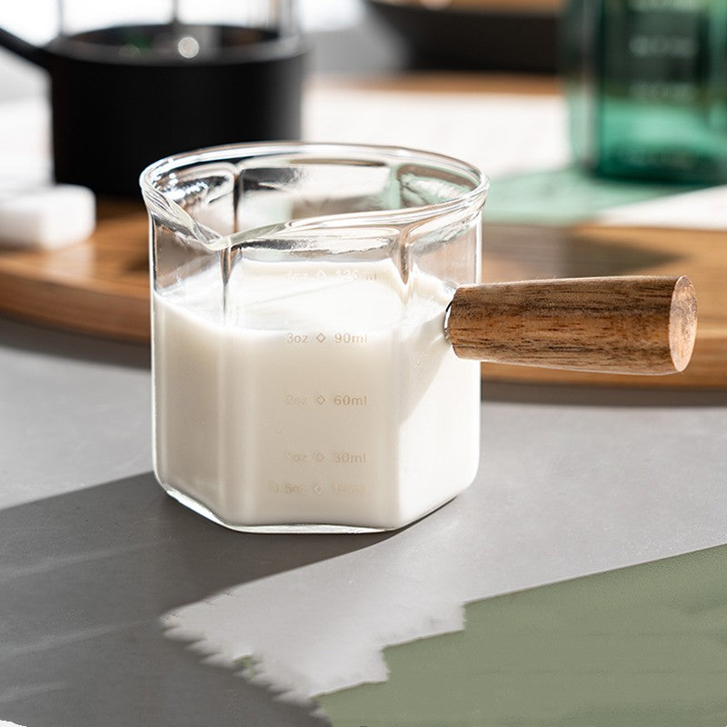Precision Glass Coffee Measuring Cup with Scale