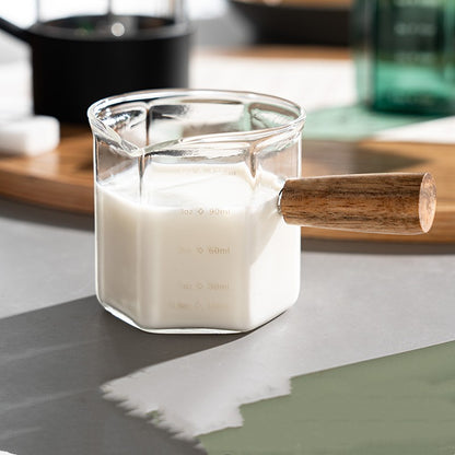 Precision Glass Coffee Measuring Cup with Scale