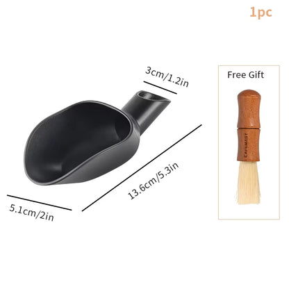 CAFEMASY Coffee Shovel 20G Measuring Scoop Funnel Coffee Beans Measuring Tool Multifunctional Coffee Spoon Coffee Accessories