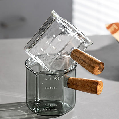 Precision Glass Coffee Measuring Cup with Scale