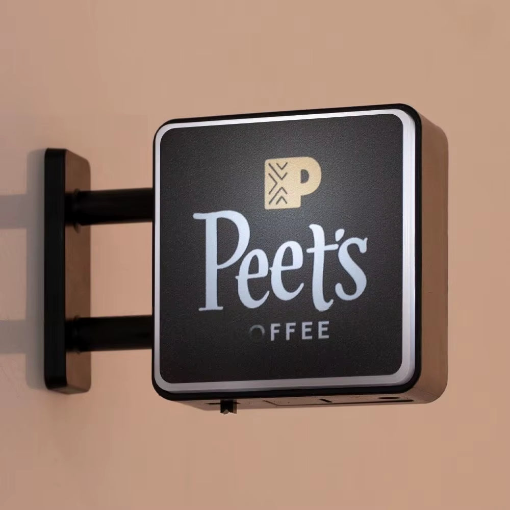 World Classic Coffee Brands Light Sign Refrigerator Magnet Coffee Machine Decor Lavassa Coffee Illy Coffee Peet'S Coffee