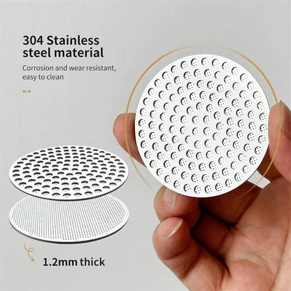 Espresso Coffee Puck Screen 51/53/58mm - Reusable Coffee Filter Mesh Stainless Steel Coffee Portafilter Mesh 1.2mm Thickness Coffee Filter