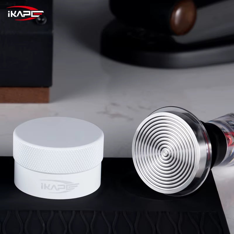 V3 Coffee Calibrated Tamper Transparent V2,Spring-Loaded Calibrated Tamper with Premium Stainless Steel Base