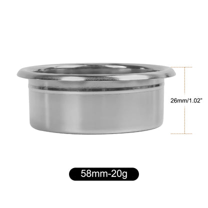 Precision High Extraction Coffee Filter Basket -Matrix, Stainless Steel Espresso Filter Basket for Bottomless Portafilter