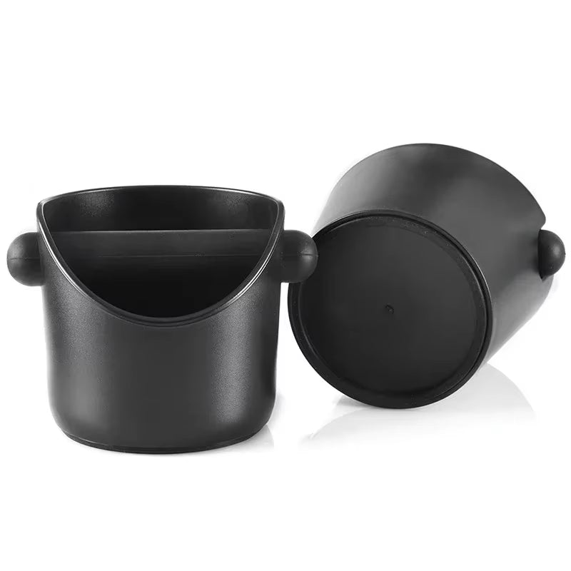 Coffee Knock Box, Shock-Absorbent Espresso Knock Box for Barista Coffee Grind, Anti-Slip Espresso Dump Bin Grind Waste Bin