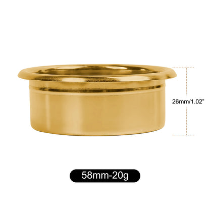 Precision High Extraction Coffee Filter Basket -Matrix, Stainless Steel Espresso Filter Basket for Bottomless Portafilter