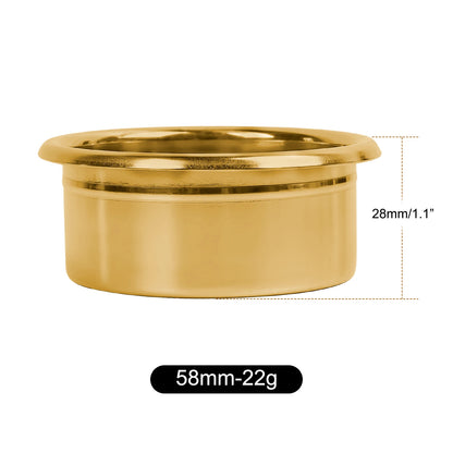 Precision High Extraction Coffee Filter Basket -Matrix, Stainless Steel Espresso Filter Basket for Bottomless Portafilter