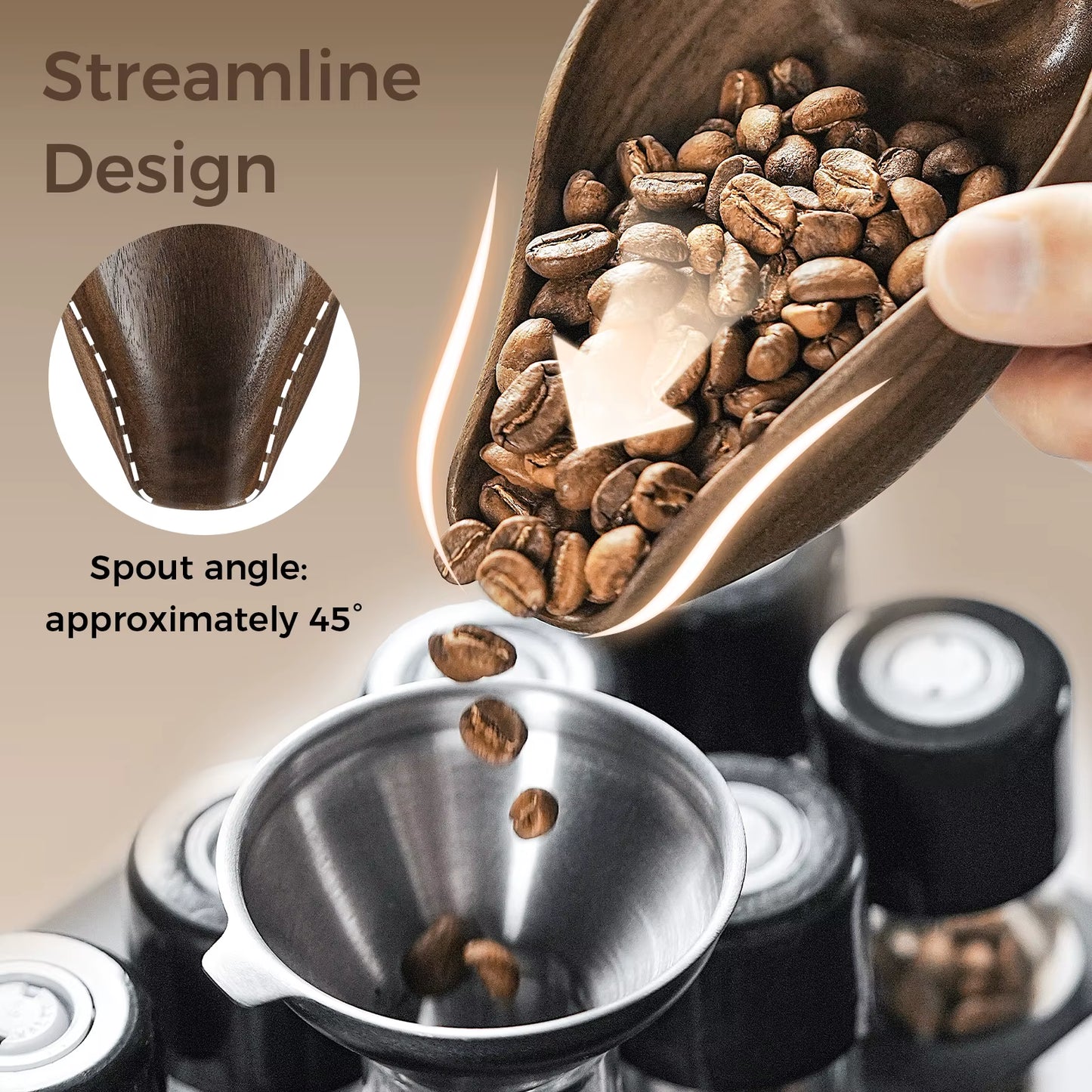MHW-3BOMBER OVO Coffee Scale Digital Food Kitchen Scale Precise Wooden Bean Scale with Spray Bottle Barista Professional Tool