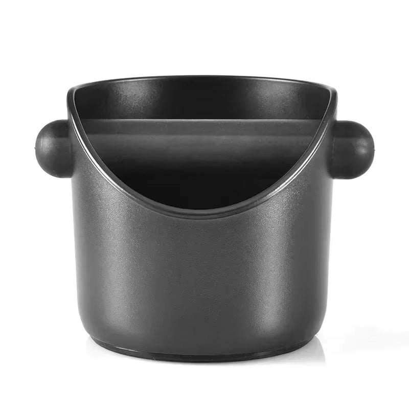 Coffee Knock Box, Shock-Absorbent Espresso Knock Box for Barista Coffee Grind, Anti-Slip Espresso Dump Bin Grind Waste Bin